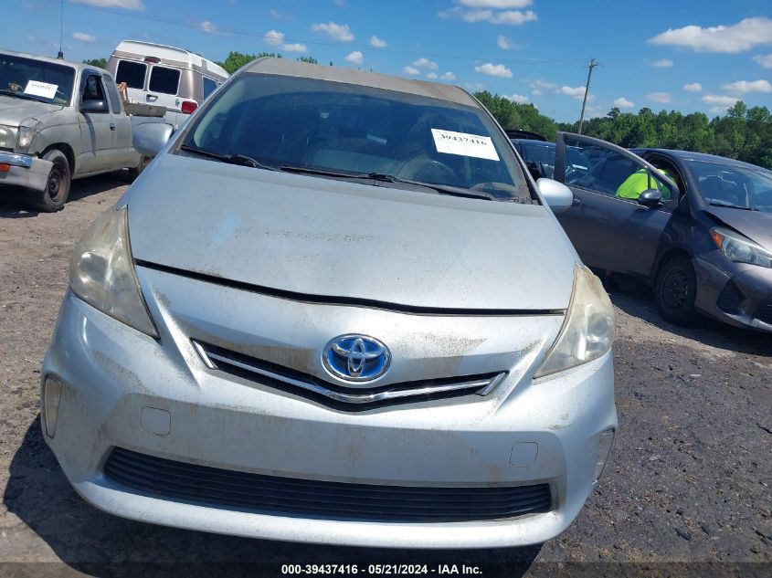 2012 Toyota Prius V Two VIN: JTDZN3EU3C3038640 Lot: 39437416