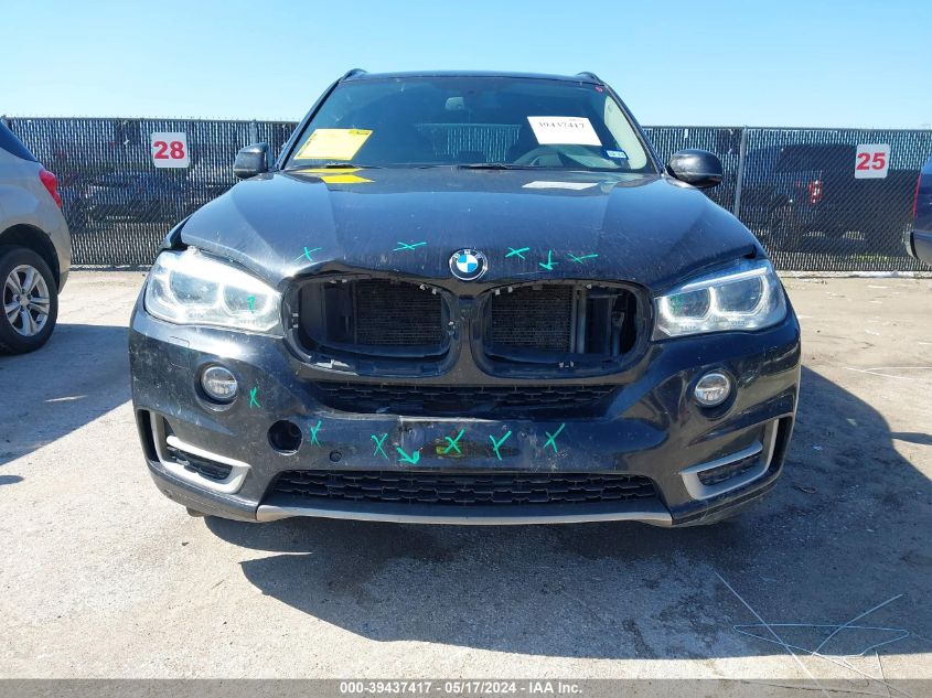 2015 BMW X5 xDrive35I VIN: 5UXKR0C53F0P09986 Lot: 39437417