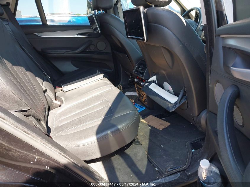 2015 BMW X5 xDrive35I VIN: 5UXKR0C53F0P09986 Lot: 39437417