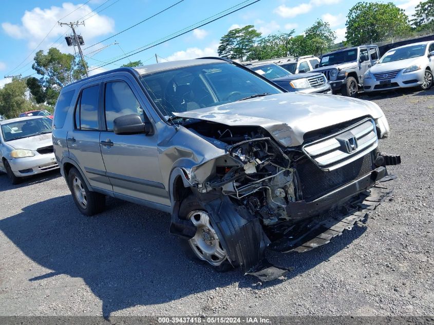 2005 Honda Cr-V Lx VIN: JHLRD78585C062047 Lot: 39437418