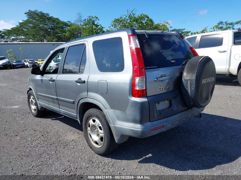 2005 Honda Cr-V Lx VIN: JHLRD78585C062047 Lot: 39437418