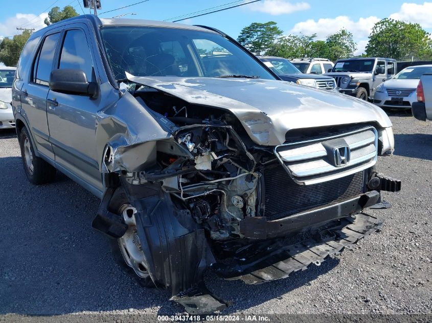 2005 Honda Cr-V Lx VIN: JHLRD78585C062047 Lot: 39437418