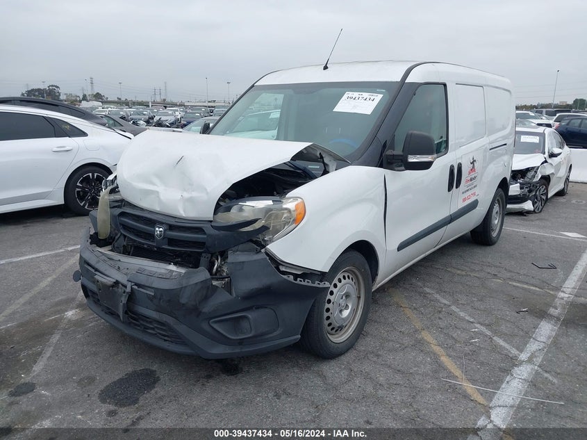 2016 Ram Promaster City Tradesman VIN: ZFBERFAT7G6B46156 Lot: 39437434