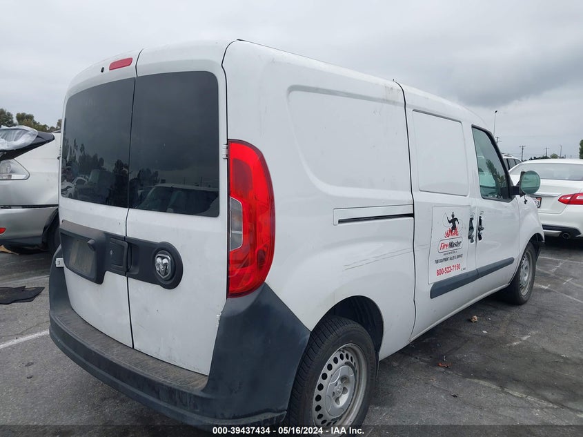 2016 Ram Promaster City Tradesman VIN: ZFBERFAT7G6B46156 Lot: 39437434