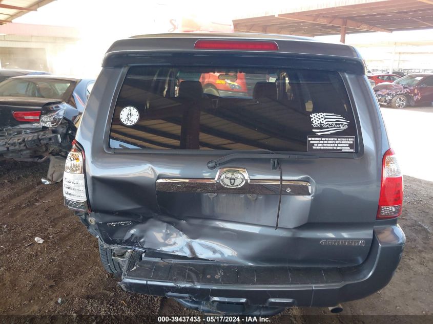 2006 Toyota 4Runner Sr5 V8 VIN: JTEBT14R560059998 Lot: 39437435