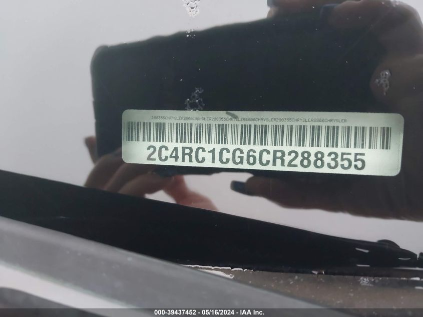 2012 Chrysler Town & Country Touring-L VIN: 2C4RC1CG6CR288355 Lot: 39437452