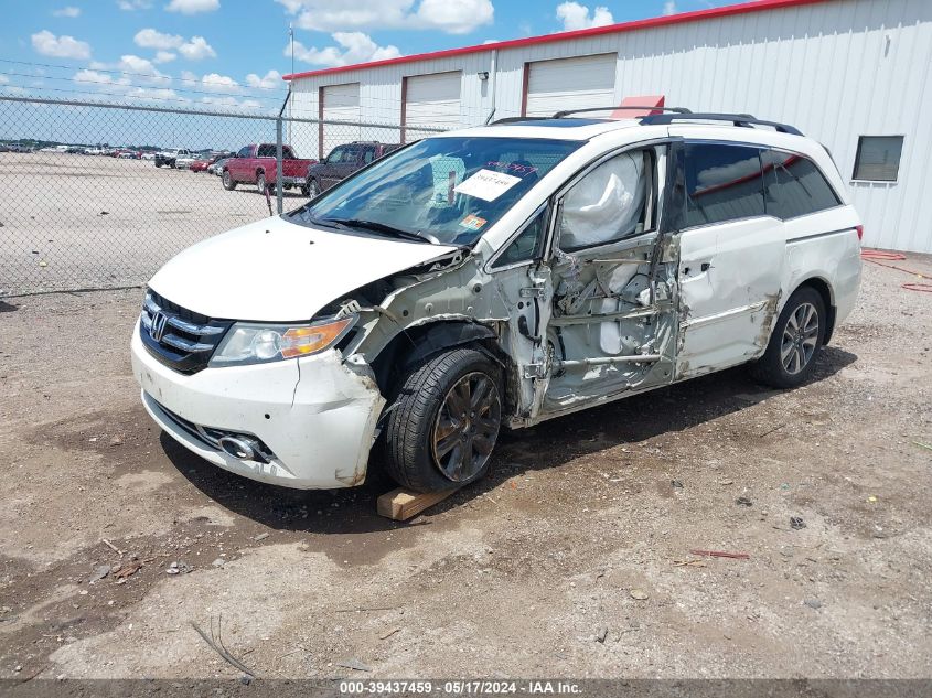 2016 Honda Odyssey Touring/Touring Elite VIN: 5FNRL5H95GB025146 Lot: 39437459