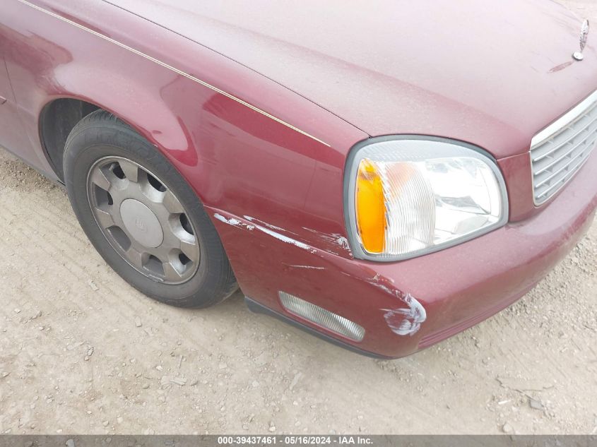 2000 Cadillac Deville Standard VIN: 1G6KD54Y9YU177017 Lot: 39437461