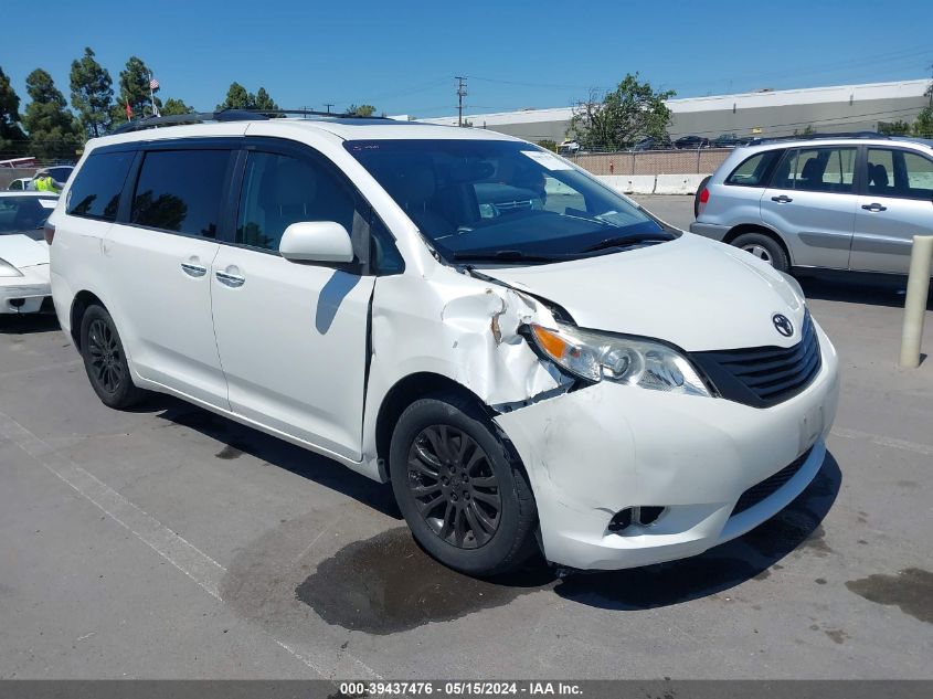 2015 Toyota Sienna Xle 8 Passenger VIN: 5TDYK3DC4FS655612 Lot: 39437476