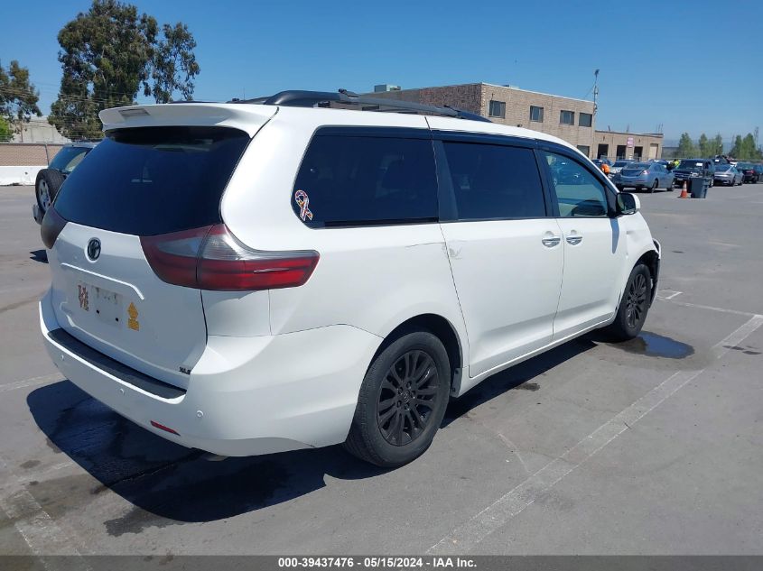 2015 Toyota Sienna Xle 8 Passenger VIN: 5TDYK3DC4FS655612 Lot: 39437476