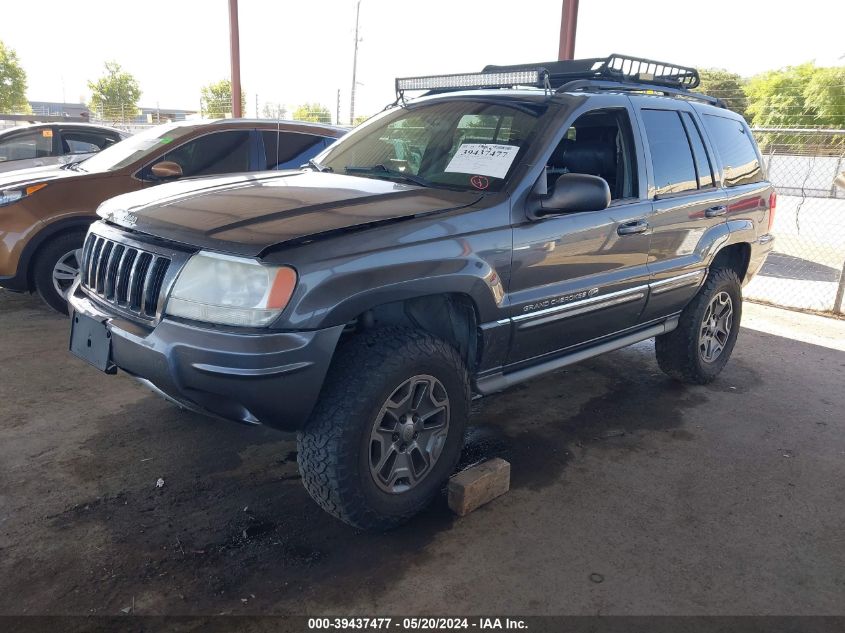 2004 Jeep Grand Cherokee Overland VIN: 1J8GW68JX4C365358 Lot: 39437477