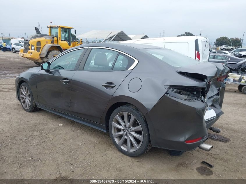 2021 MAZDA MAZDA3 2.5L I-4 DI, DOHC, V(VIN: 3MZBPBBL3MM252185