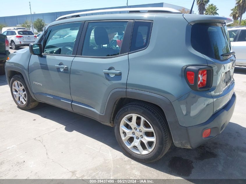 2017 Jeep Renegade Sport Fwd VIN: ZACCJAAB9HPE53863 Lot: 39437495