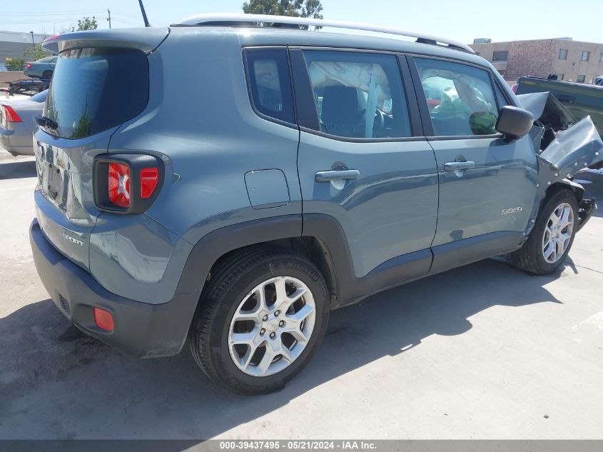 2017 Jeep Renegade Sport Fwd VIN: ZACCJAAB9HPE53863 Lot: 39437495