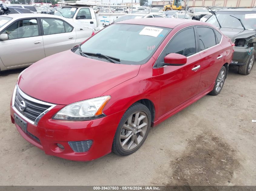 2013 Nissan Sentra Sr VIN: 3N1AB7AP5DL627971 Lot: 39437503