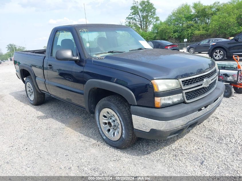 2007 Chevrolet Silverado 1500 Classic Work Truck VIN: 1GCEK14X07Z143324 Lot: 39437504