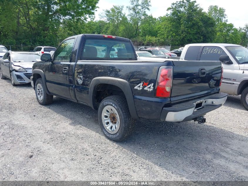 2007 Chevrolet Silverado 1500 Classic Work Truck VIN: 1GCEK14X07Z143324 Lot: 39437504