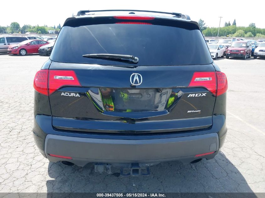 2007 Acura Mdx Sport Package VIN: 2HNYD28837H514051 Lot: 39437505