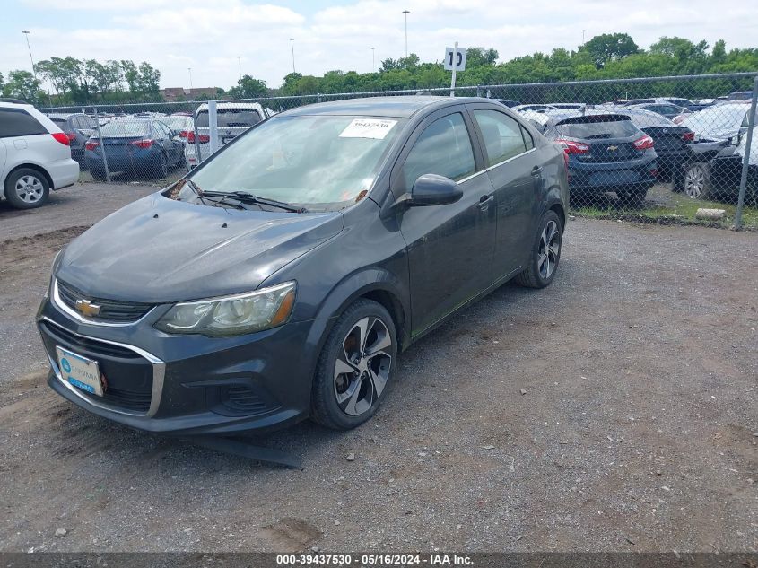 2017 Chevrolet Sonic Premier Auto VIN: 1G1JF5SB2H4140157 Lot: 39437530