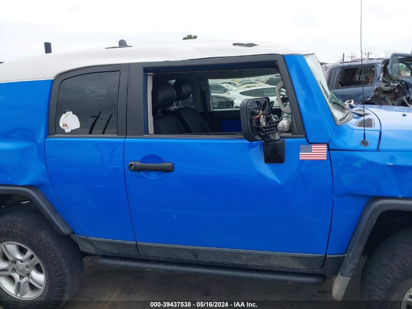 2007 Toyota Fj Cruiser VIN: JTEBU11F170012542 Lot: 39437538