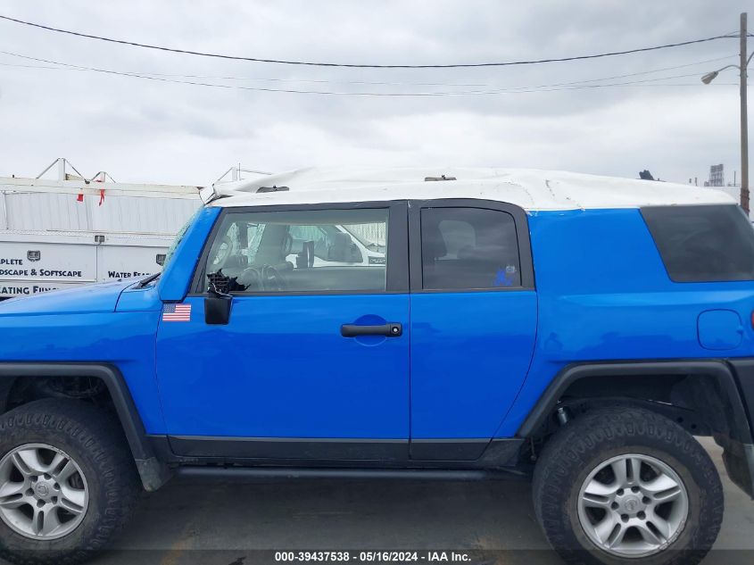 2007 Toyota Fj Cruiser VIN: JTEBU11F170012542 Lot: 39437538
