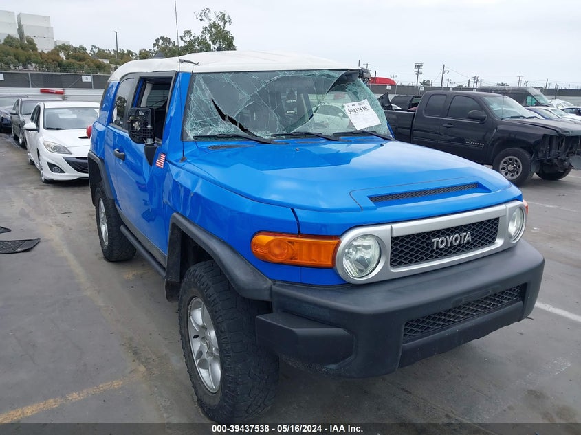 2007 Toyota Fj Cruiser VIN: JTEBU11F170012542 Lot: 39437538