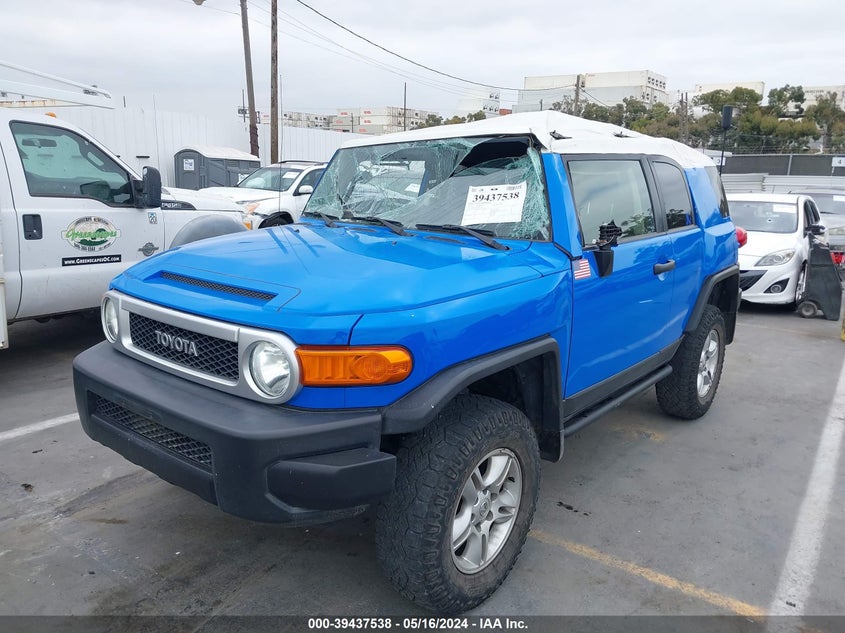 2007 Toyota Fj Cruiser VIN: JTEBU11F170012542 Lot: 39437538