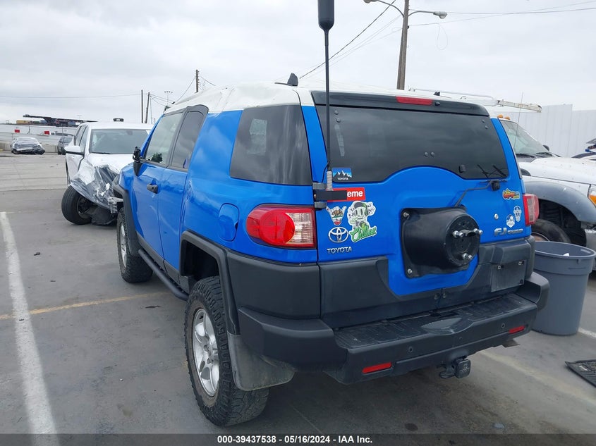 2007 Toyota Fj Cruiser VIN: JTEBU11F170012542 Lot: 39437538