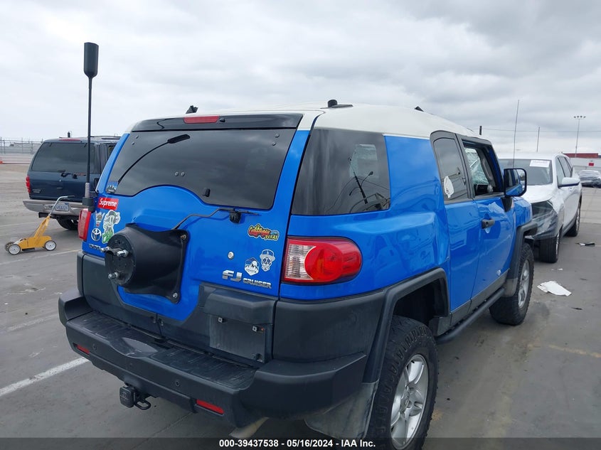 2007 Toyota Fj Cruiser VIN: JTEBU11F170012542 Lot: 39437538