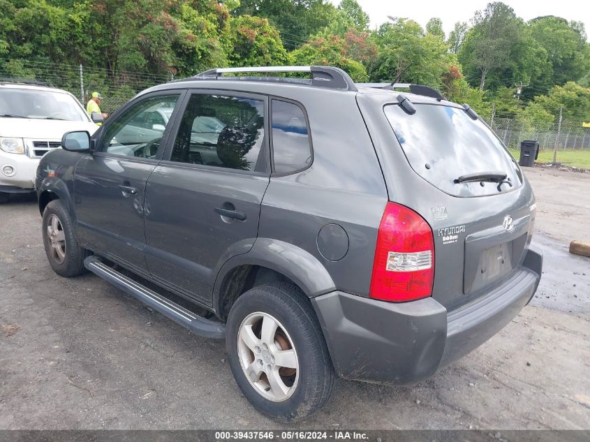 2008 Hyundai Tucson Gls VIN: KM8JM12B68U733747 Lot: 39437546