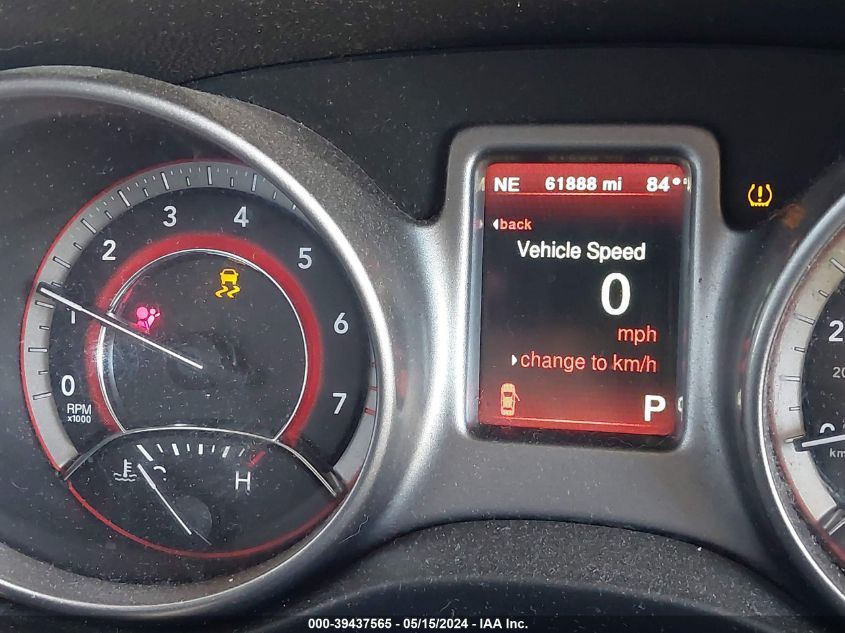 2018 Dodge Journey Crossroad VIN: 3C4PDCGG9JT525909 Lot: 39437565