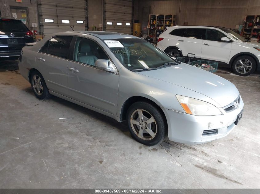 2006 Honda Accord Hybrid VIN: JHMCN36476C003655 Lot: 39437569