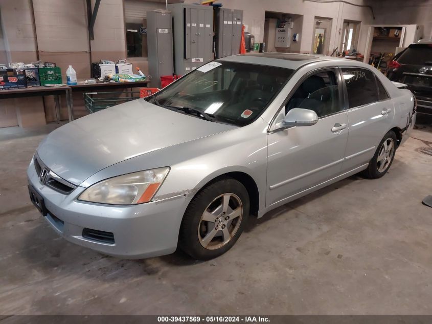 2006 Honda Accord Hybrid VIN: JHMCN36476C003655 Lot: 39437569