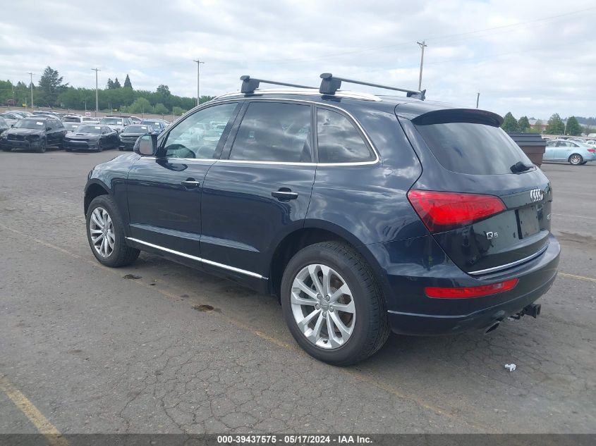 2016 Audi Q5 2.0T Premium VIN: WA1L2AFP5GA031664 Lot: 39437575