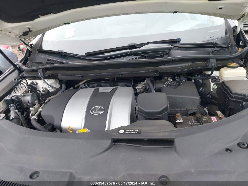 2016 Lexus Rx 350 VIN: 2T2ZZMCA3GC033854 Lot: 39437576