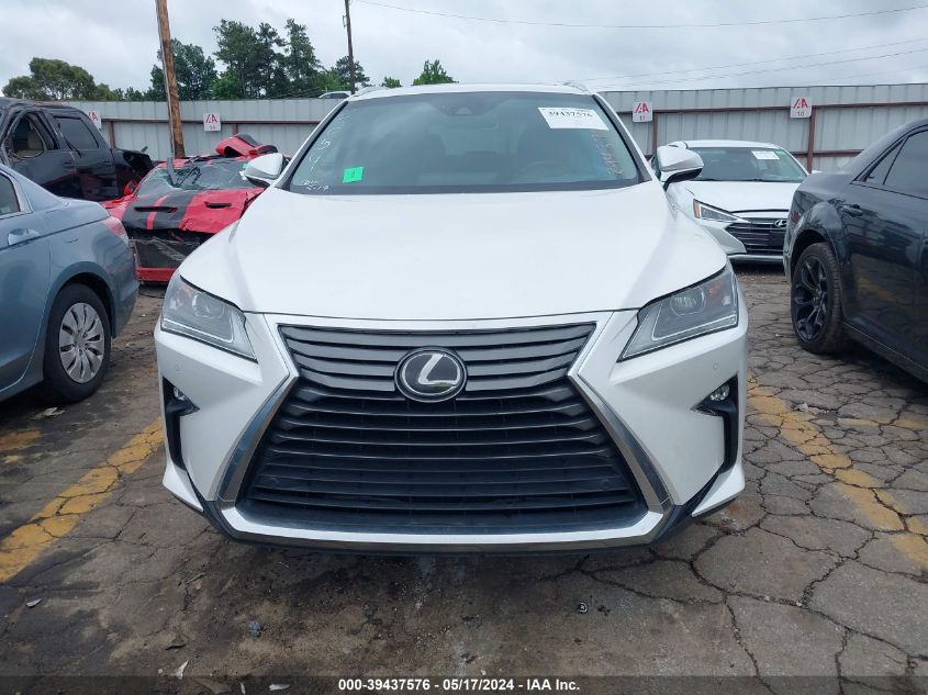 2016 Lexus Rx 350 VIN: 2T2ZZMCA3GC033854 Lot: 39437576