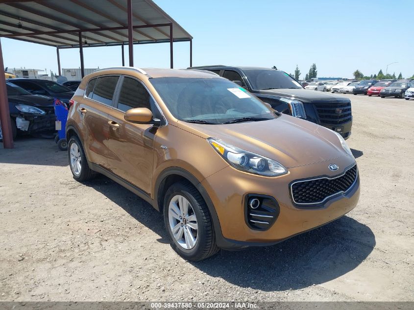 2017 Kia Sportage Lx VIN: KNDPMCAC6H7235244 Lot: 39437580