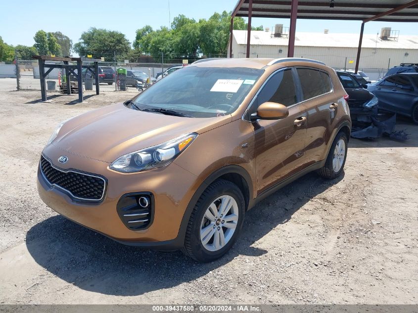 2017 Kia Sportage Lx VIN: KNDPMCAC6H7235244 Lot: 39437580