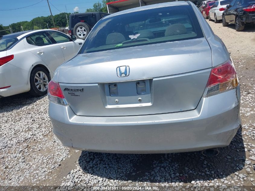 2010 Honda Accord 2.4 Lx-P VIN: 1HGCP2F46AA089424 Lot: 39437581