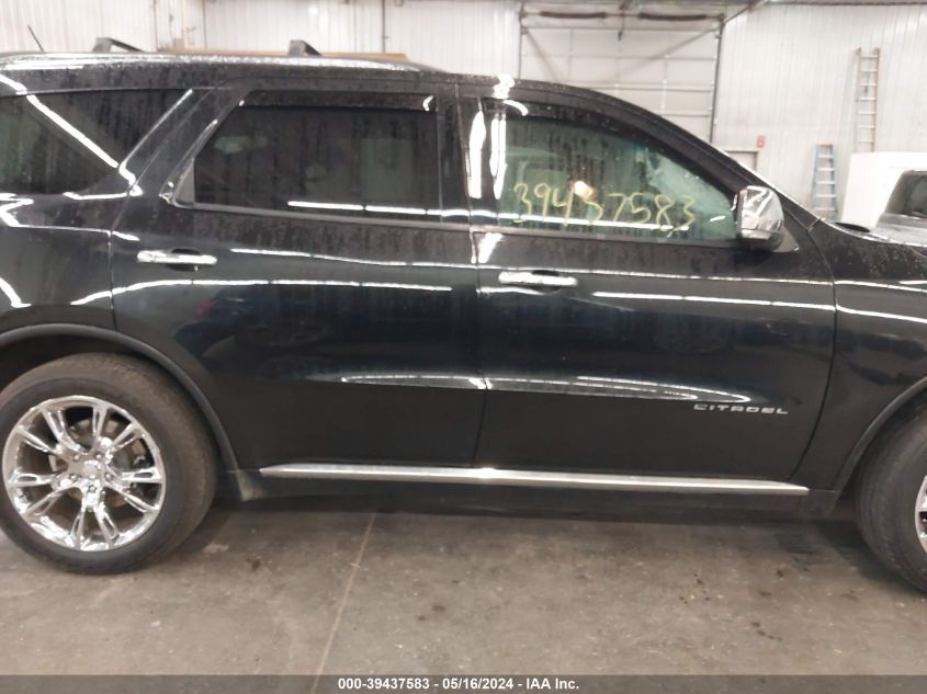 2013 Dodge Durango Citadel VIN: 1C4RDJEG8DC500497 Lot: 39437583