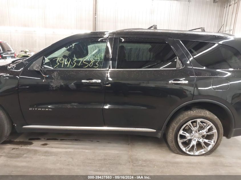 2013 Dodge Durango Citadel VIN: 1C4RDJEG8DC500497 Lot: 39437583