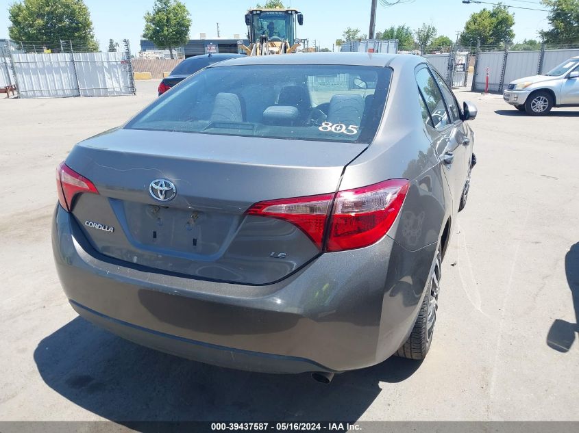 2018 Toyota Corolla L/Le/Xle/Se/Xse VIN: 2T1BURHE9JC986413 Lot: 39437587