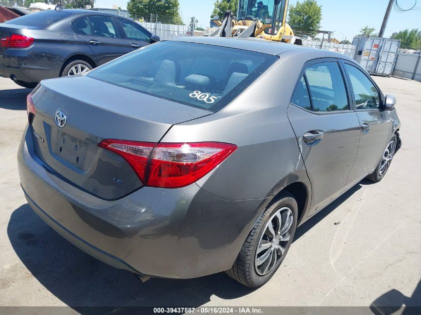 2018 Toyota Corolla L/Le/Xle/Se/Xse VIN: 2T1BURHE9JC986413 Lot: 39437587