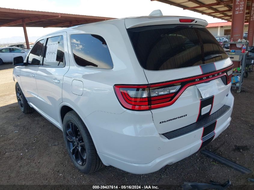 2020 Dodge Durango R/T Rwd VIN: 1C4SDHCT1LC187012 Lot: 39437614