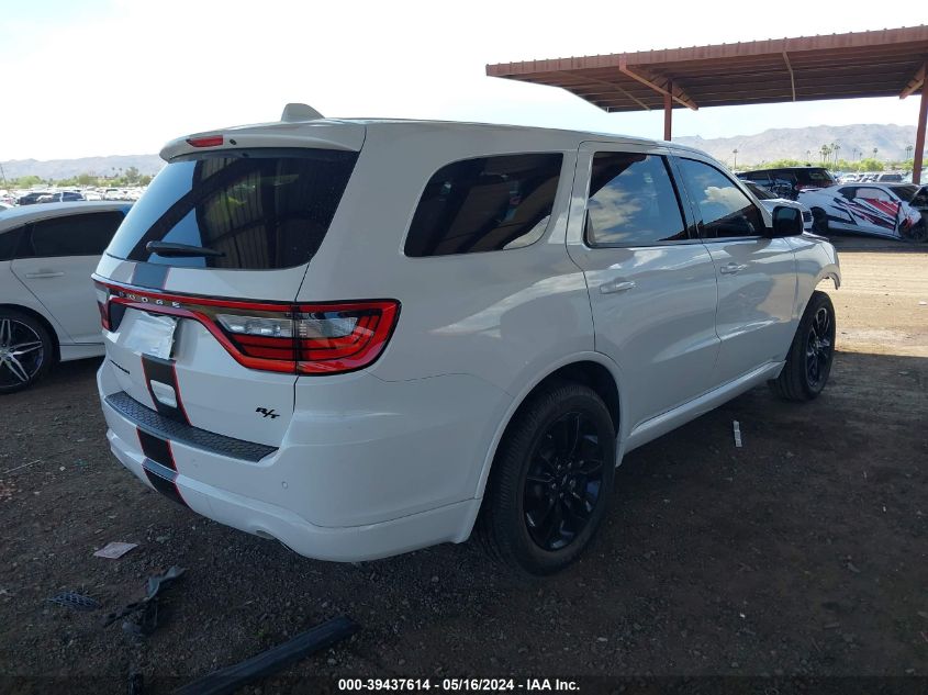 2020 Dodge Durango R/T Rwd VIN: 1C4SDHCT1LC187012 Lot: 39437614