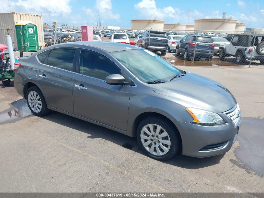 2015 Nissan Sentra S VIN: 3N1AB7AP3FY371352 Lot: 39437619