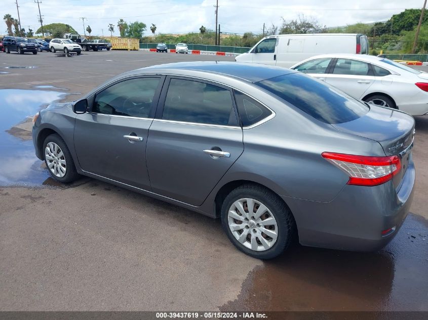 2015 Nissan Sentra S VIN: 3N1AB7AP3FY371352 Lot: 39437619