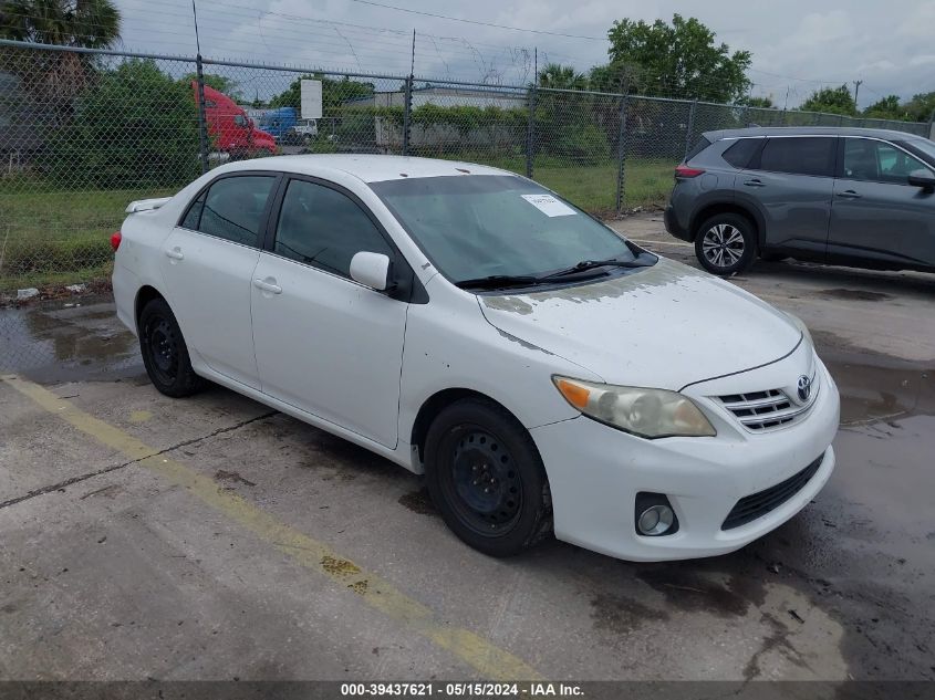 2013 Toyota Corolla Le VIN: 5YFBU4EE4DP116838 Lot: 39437621