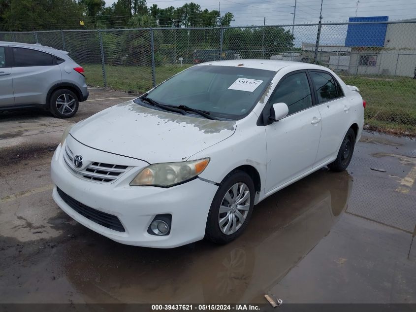 2013 Toyota Corolla Le VIN: 5YFBU4EE4DP116838 Lot: 39437621