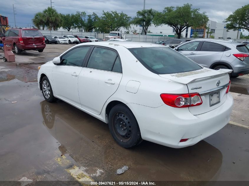 2013 Toyota Corolla Le VIN: 5YFBU4EE4DP116838 Lot: 39437621